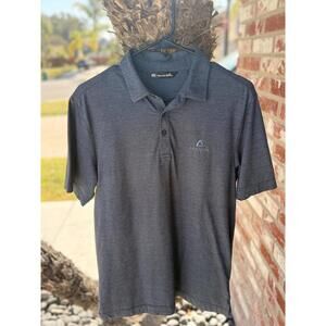 TravisMathew x Omni La Costa Performance Polo – Charcoal Heather – Size Small